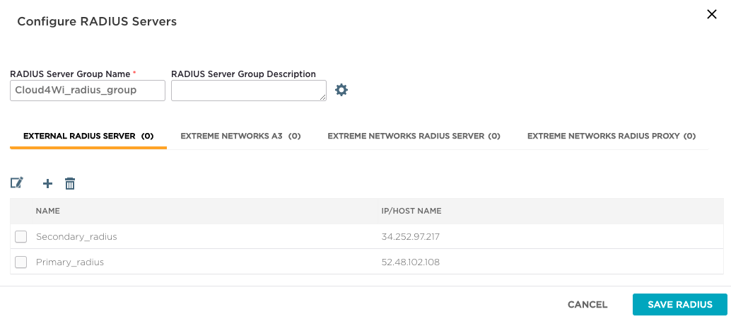 Edit Switches in ExtremeControl Engine Group